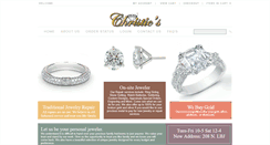 Desktop Screenshot of christiesjewelry.com